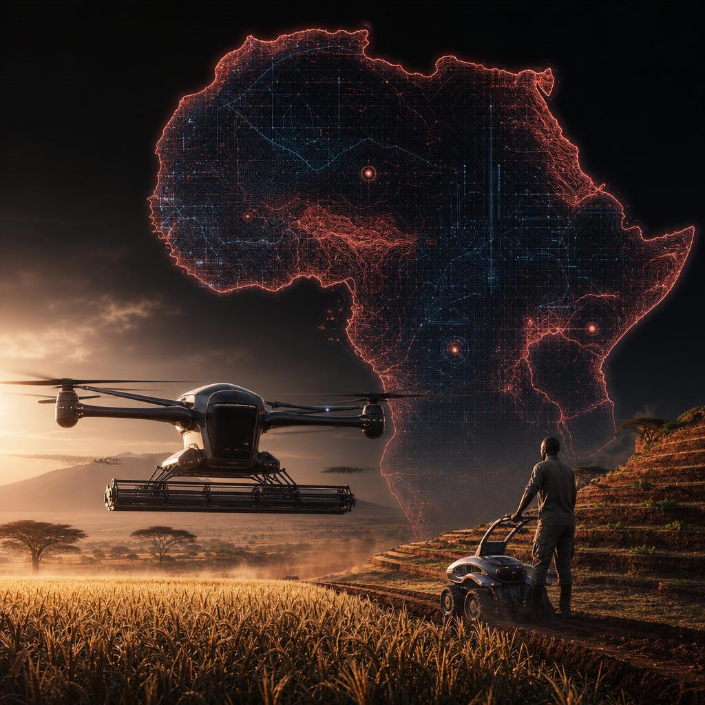 HardTech innovation across Africa — autonomous agri-drones and precision technology transforming African agriculture